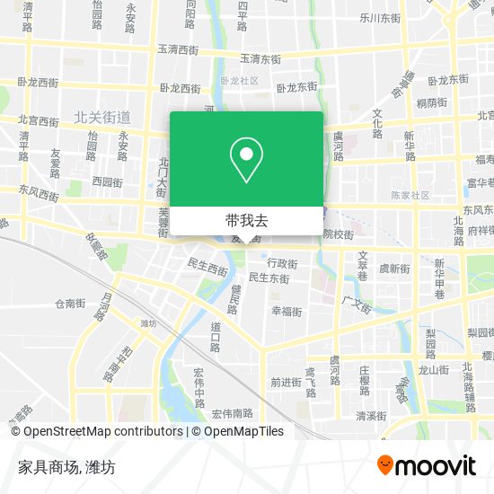 家具商场地图