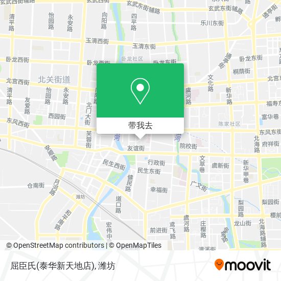 屈臣氏(泰华新天地店)地图