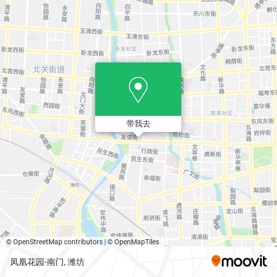 凤凰花园-南门地图