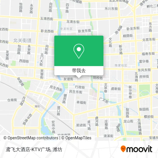 鸢飞大酒店-KTV广场地图