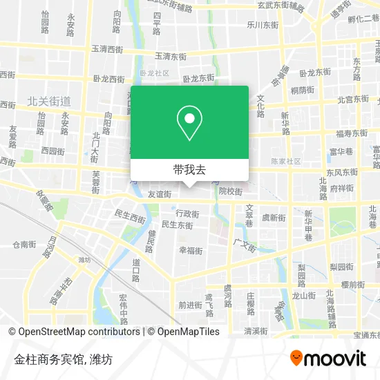 金柱商务宾馆地图