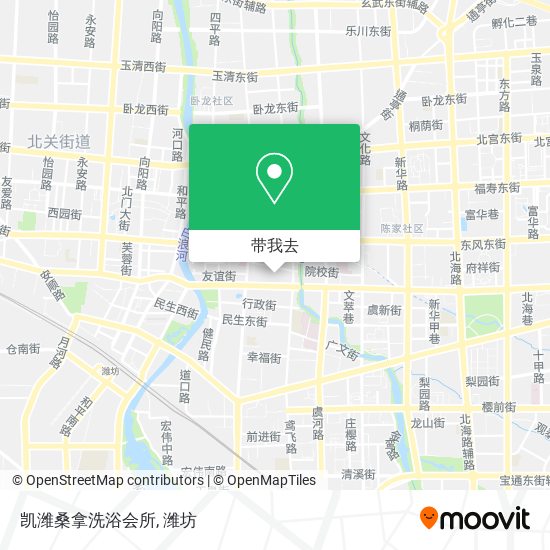 凯潍桑拿洗浴会所地图