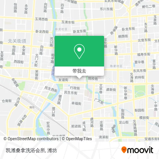 凯潍桑拿洗浴会所地图