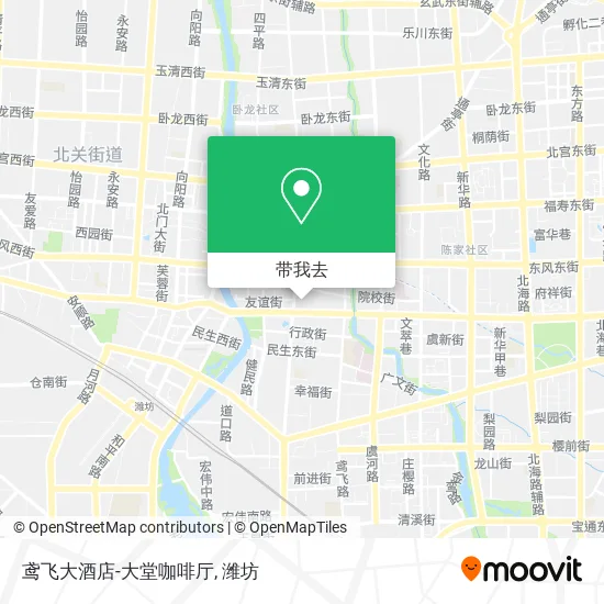 鸢飞大酒店-大堂咖啡厅地图
