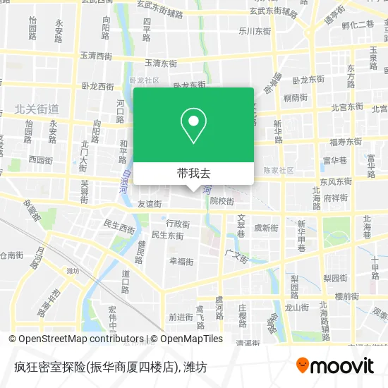 疯狂密室探险(振华商厦四楼店)地图