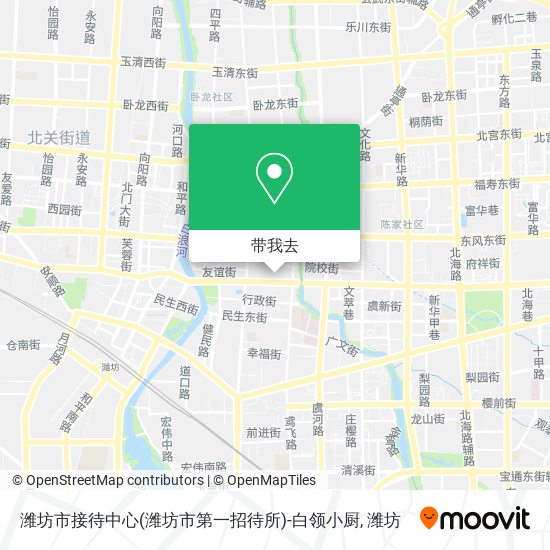 潍坊市接待中心(潍坊市第一招待所)-白领小厨地图