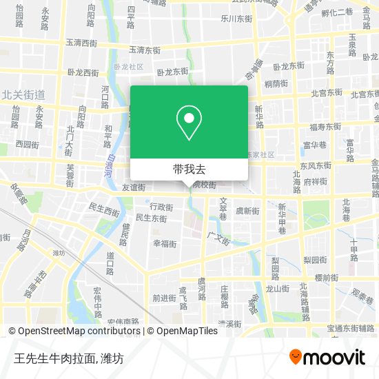 王先生牛肉拉面地图
