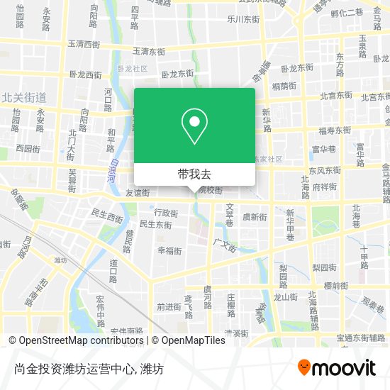 尚金投资潍坊运营中心地图