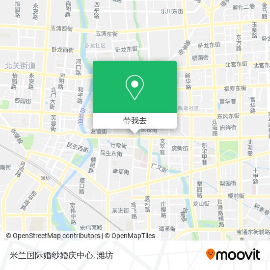 米兰国际婚纱婚庆中心地图