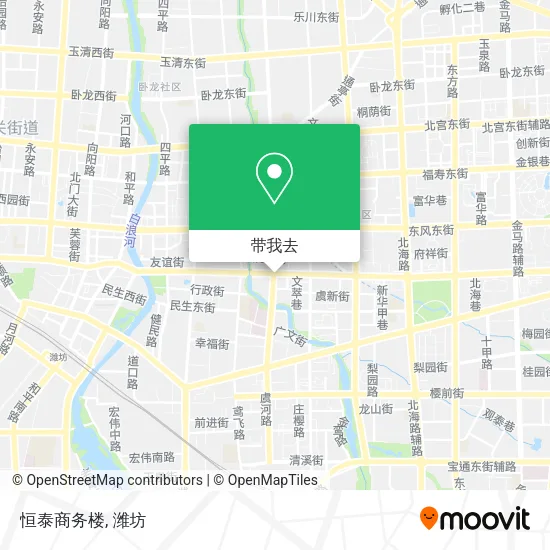 恒泰商务楼地图