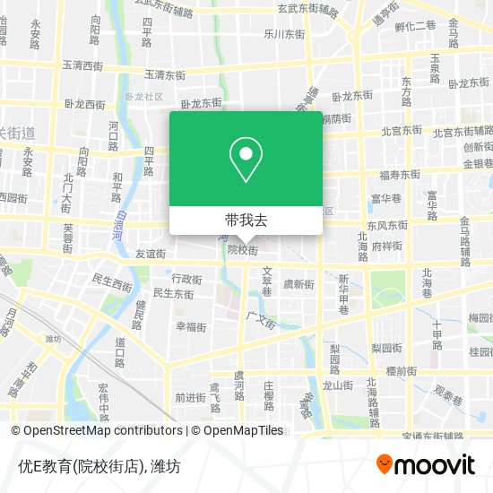 优E教育(院校街店)地图