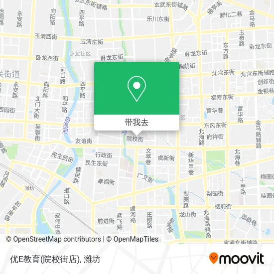 优E教育(院校街店)地图