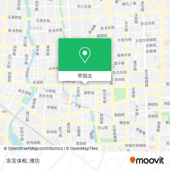 东宜体检地图