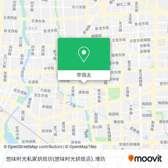 悠味时光私家烘焙坊(悠味时光烘焙店)地图