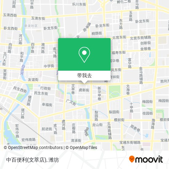 中百便利(文萃店)地图