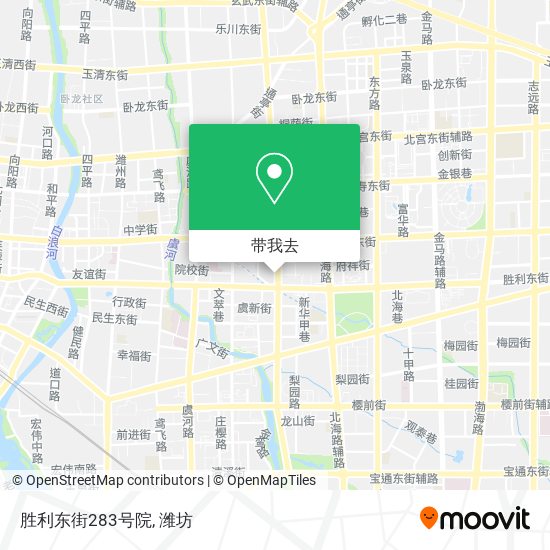 胜利东街283号院地图
