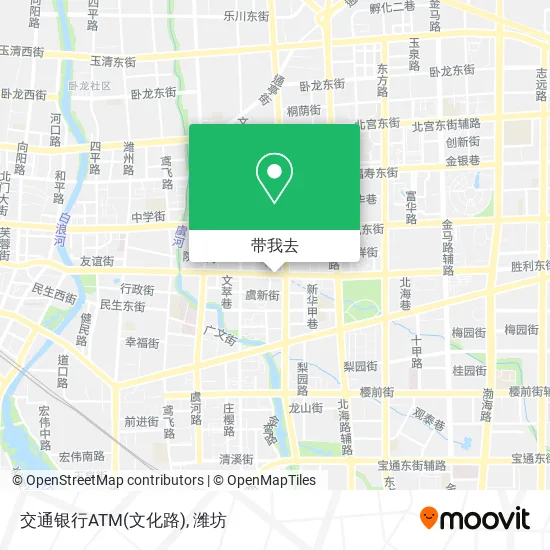 交通银行ATM(文化路)地图
