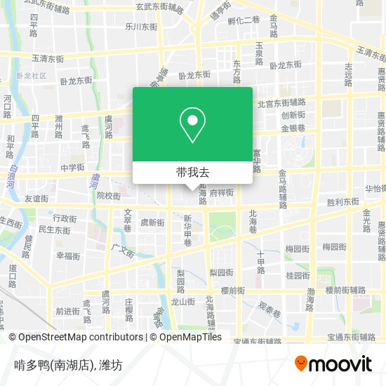 啃多鸭(南湖店)地图