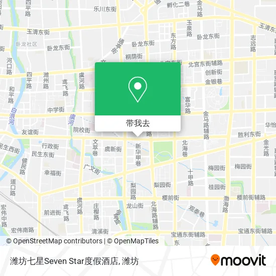 潍坊七星Seven Star度假酒店地图
