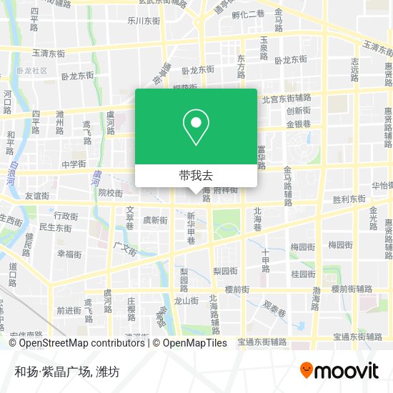和扬·紫晶广场地图