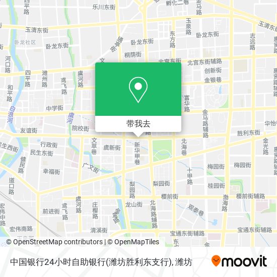 中国银行24小时自助银行(潍坊胜利东支行)地图