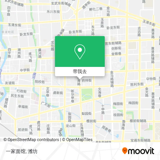 一家面馆地图