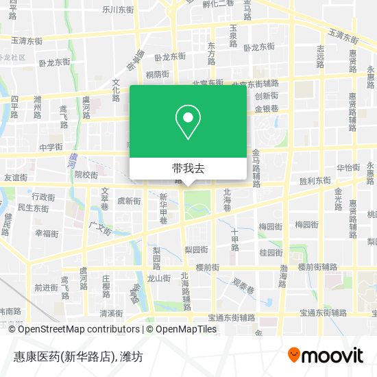 惠康医药(新华路店)地图