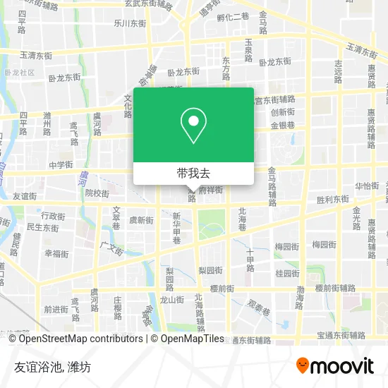 友谊浴池地图