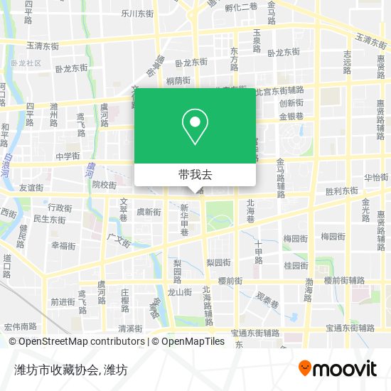 潍坊市收藏协会地图