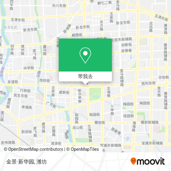 金景·新华园地图