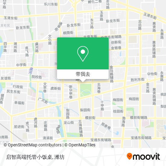 启智高端托管小饭桌地图