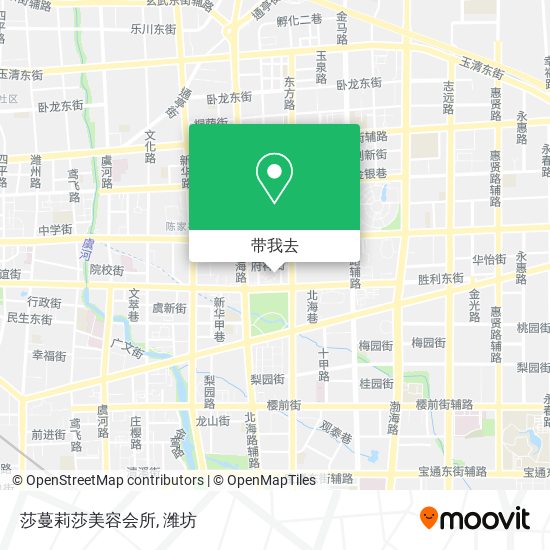 莎蔓莉莎美容会所地图