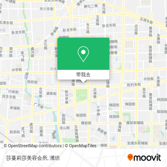 莎蔓莉莎美容会所地图