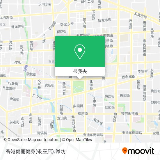 香港健丽健身(银座店)地图
