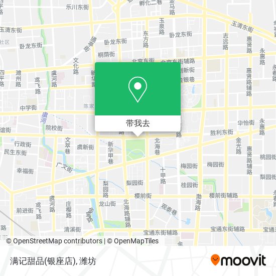 满记甜品(银座店)地图