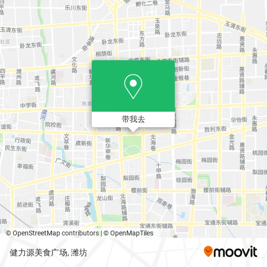 健力源美食广场地图