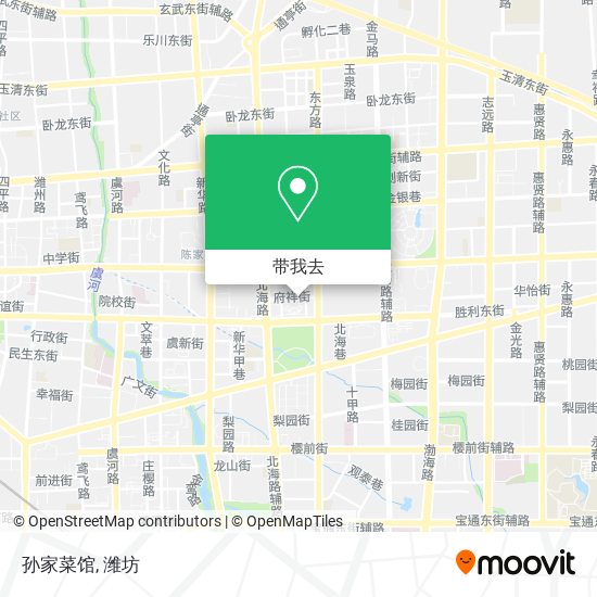 孙家菜馆地图