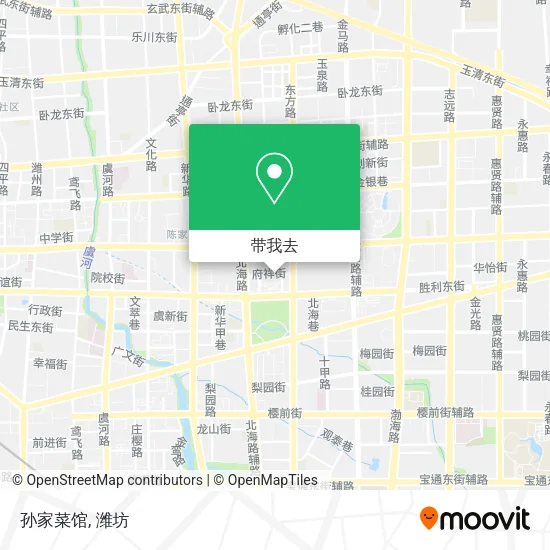 孙家菜馆地图