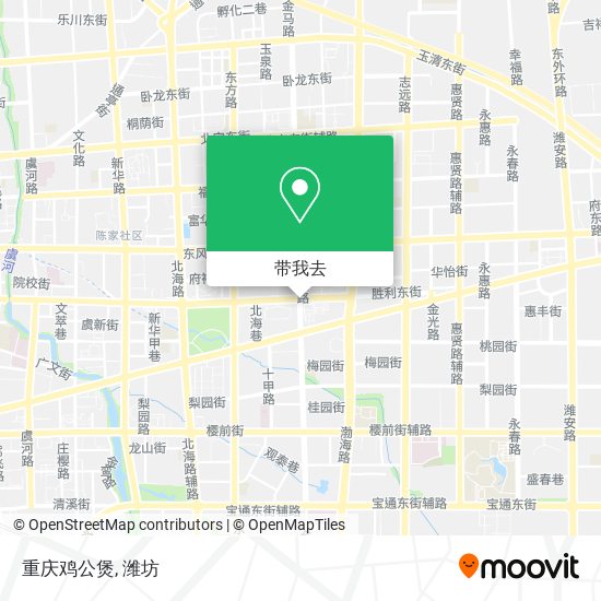 重庆鸡公煲地图