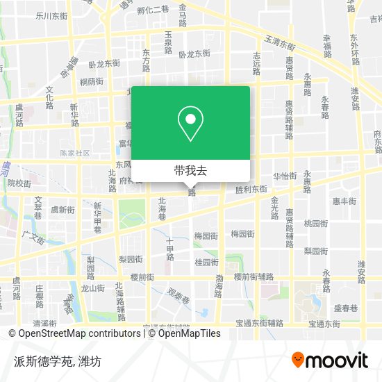 派斯德学苑地图