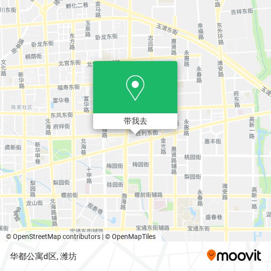 华都公寓d区地图