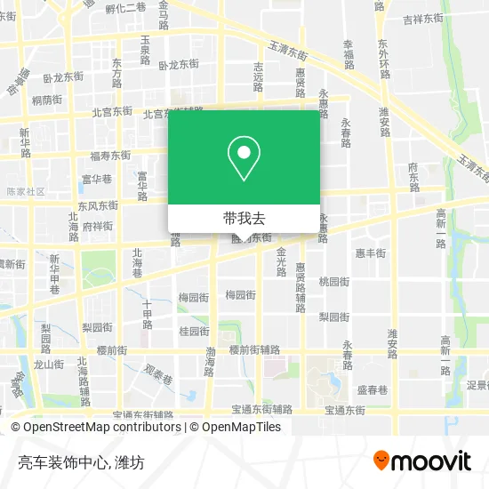 亮车装饰中心地图