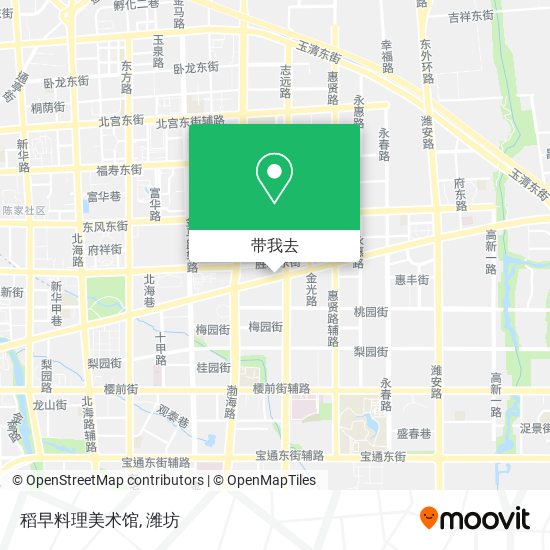 稻早料理美术馆地图