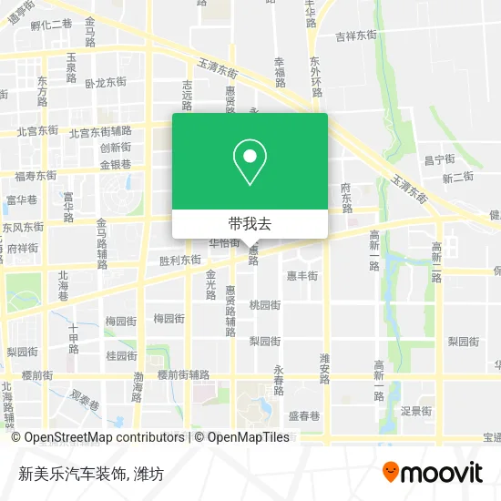 新美乐汽车装饰地图