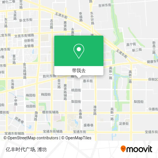 亿丰时代广场地图