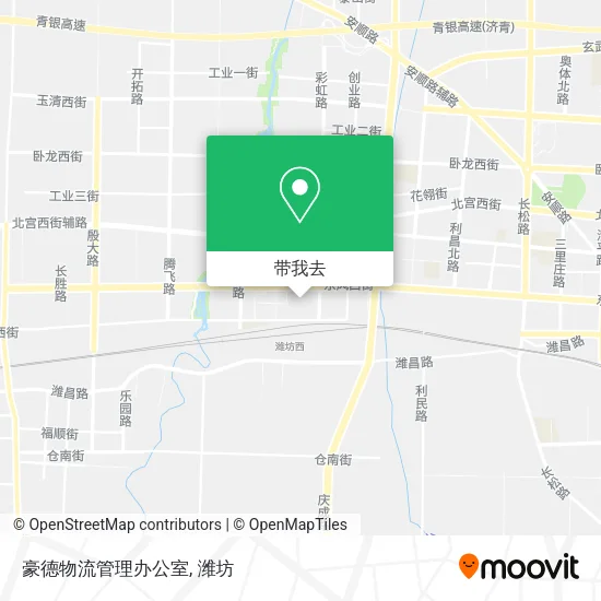 豪德物流管理办公室地图