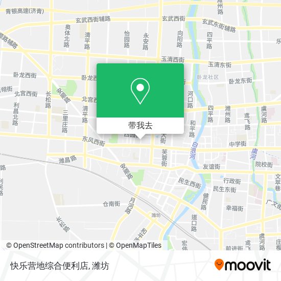 快乐营地综合便利店地图