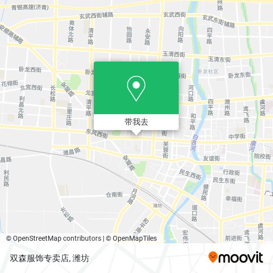 双森服饰专卖店地图