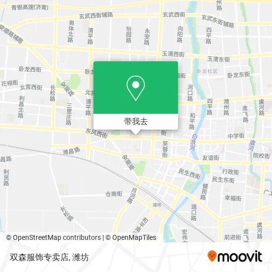 双森服饰专卖店地图