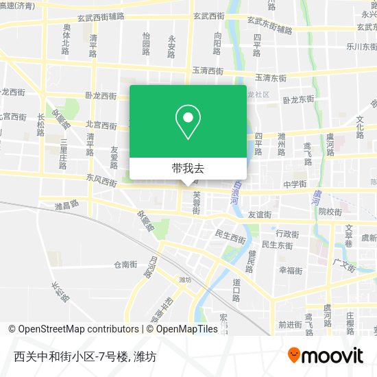 西关中和街小区-7号楼地图